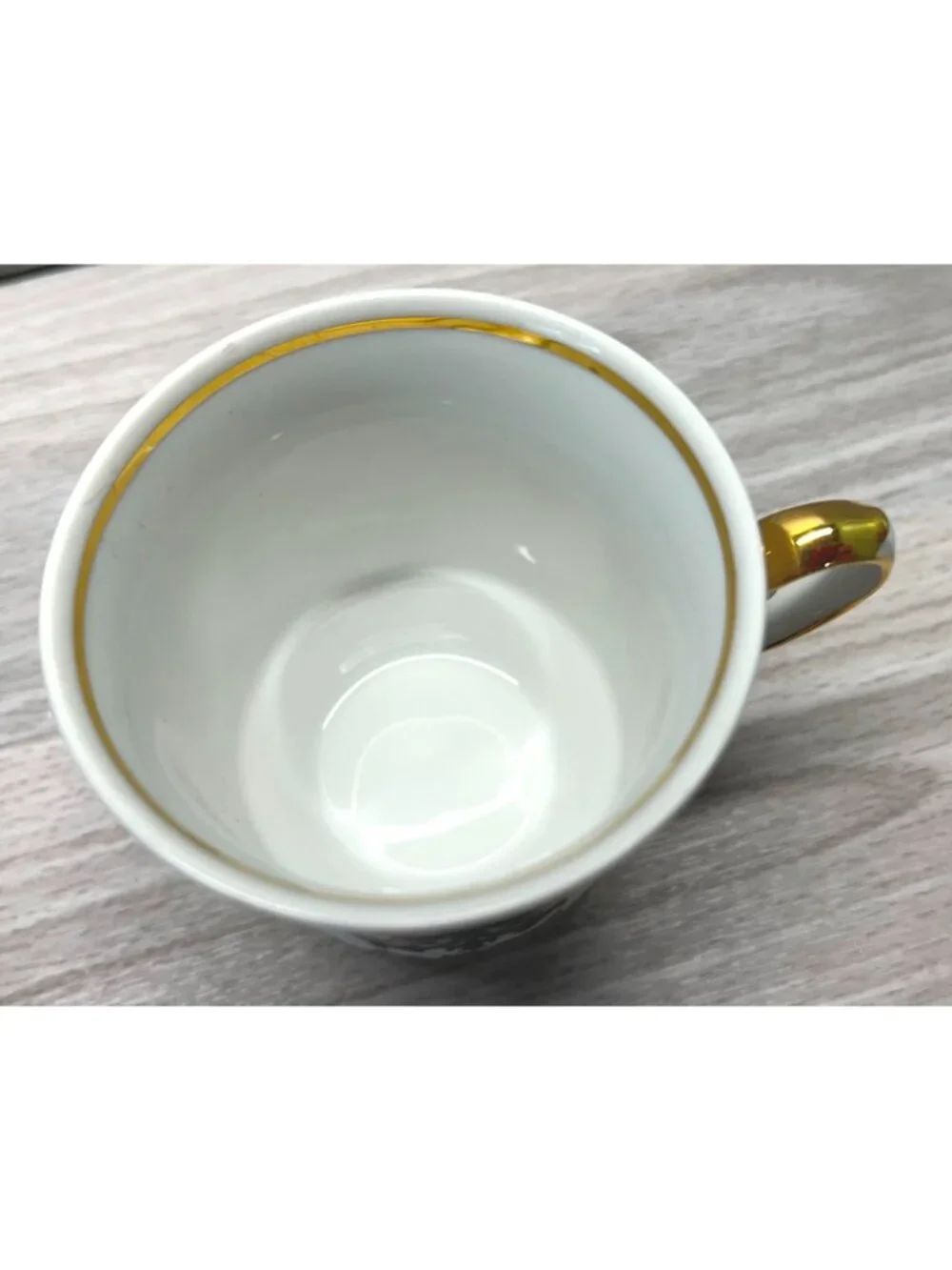Theo Ruhn Old Germany Eagle Creat Tea Cup Demitasse Mini Mug Bavaria Kuhn